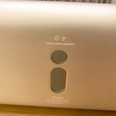 【elago】L2ラップトップスタンド / ノートパソコンスタンド / シルバー の画像