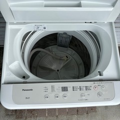 🚚福岡市無料配達🚚クリーニング&洗濯槽クリーナーOK✨Panasonic 縦型洗濯機 NA-F50B14 5.0kg 一人暮らしの画像