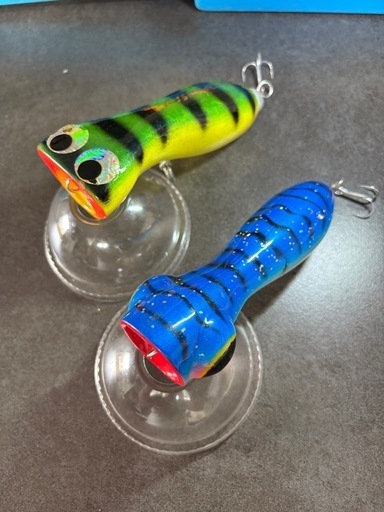 再値下げ 大物ルアー 2個セット ホッパー トップウォーター
