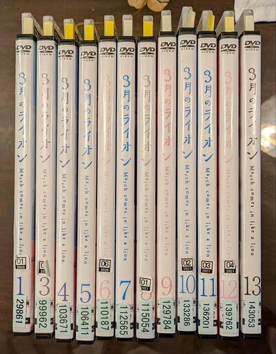 3月のライオン 抜け有り (12巻セット) [レンタル落ち] [DVD] Amazon.co.jp: 3月のライオン [レンタル落ち] 全16巻セット