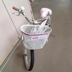 子供用自転車　16インチ　補助輪ありの画像