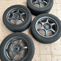 195/55R15タイヤホイールセットの画像