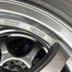 195/55R15タイヤホイールセットの画像