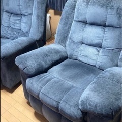 1人掛けアメリカンソファー　2脚セットの画像
