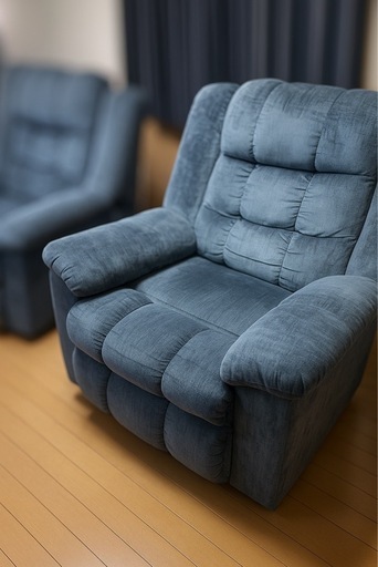 1人掛けアメリカンソファー　2脚セット