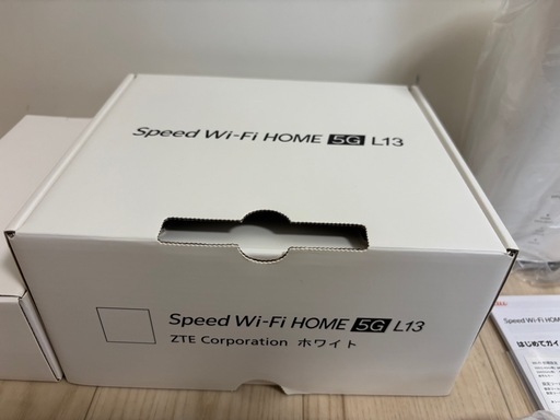Speed Wi-Fi HOME 5G L13 ホームルーター