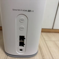 Speed Wi-Fi HOME 5G L13 ホームルーターの画像