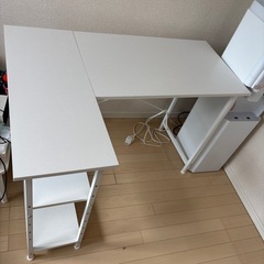L字型デスク
