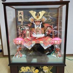 オルゴール(こいのぼり)+ライト付き五月人形の画像