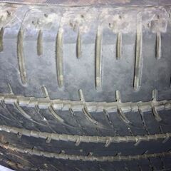 デリカd5   純正ホイールとタイヤの4本の画像