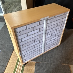 収納ボックス　キャスターつきの画像