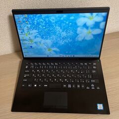 Corei3-第8世代 SSD256GB VAIOノートパソコンの画像