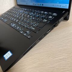 Corei3-第8世代 SSD256GB VAIOノートパソコンの画像