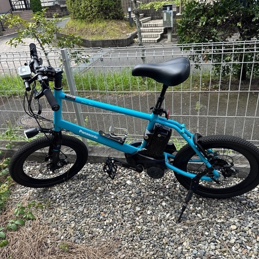 ディスクブレーキ車　フルカスタムミニベロ 電動自転車　ベロスターミニ