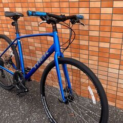 中古整備品 試乗🉑 TREK トレック クロスバイク FX2 Lサイズ アルパインブルーの画像