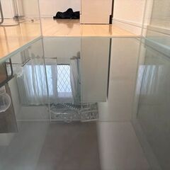 フレームレス　90cmガラス水槽の画像
