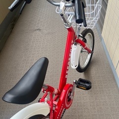 子供用16インチ自転車の画像