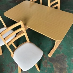 格安出品！ダイニング4客セットの画像