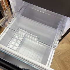 0489 SHARP シャープ 2024年製 ノンフロン冷凍冷蔵庫 152L SJ-D15K-H ブラックの画像