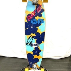 7038 SMUUTH ロングボード 全長104cm 幅22cm ネイビー スケートボード ロンスケ スケボー スムースの画像
