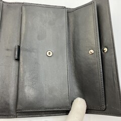 ルイヴィトン 長財布 モノグラム・マット ポルト・トレゾール インターナショナル M65102 ブラック系 箱・袋・カード・レシート付 送料無料の画像