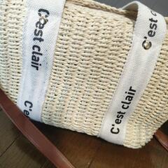 夏感 カゴバックの画像