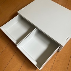 無印良品　ポリプロピレン小物収納ケース　ワイドの画像