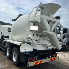 【車検付き】T430-495 日野 プロフィア ミキサー車 カヤバ製 型式QPG-FS1AKDA 最大積載9890kg 6速 走行距離18万km 平成28年式の画像