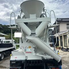【車検付き】T430-495 日野 プロフィア ミキサー車 カヤバ製 型式QPG-FS1AKDA 最大積載9890kg 6速 走行距離18万km 平成28年式の画像