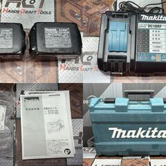 【中古】マキタ Makita ST312D 充電式タッカ バッテリ×2・充電器付き【ハンズクラフト佐賀】の画像