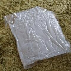 新品！ブルーのワイドパンツの画像