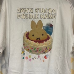 ダブルネーム Tシャツ　フリーサイズの画像