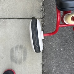 無印良品　三輪車・舵取り棒付きの画像