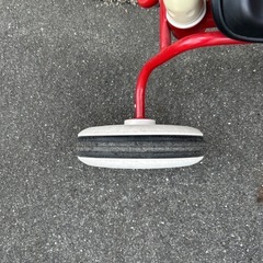無印良品　三輪車・舵取り棒付きの画像