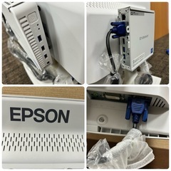 【受け渡し決定！】EPSON 一体型デスクトップパソコン Windows10 Pro 64bit HDD250GB メモリ4GB（電源ケーブルなし） の画像