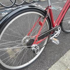 中古自転車３７０９　２７インチ　６段ギヤ　ダイナモライトの画像