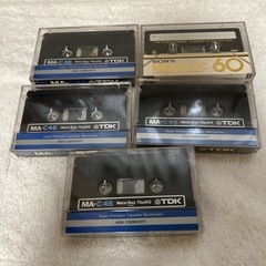 （取引中）昭和レトロ 中古カセットテープ　ハイポジ、メタルのみ　38本の画像