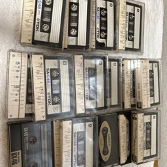 （取引中）昭和レトロ 中古カセットテープ　ハイポジ、メタルのみ　38本の画像