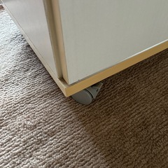 【リユース☆エコちょっぷ】ホワイト　テレビボードの画像