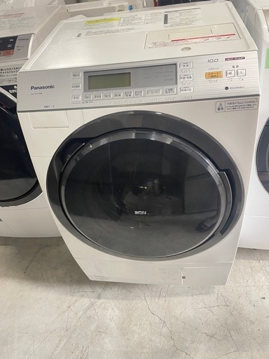 北九州市内配送無料　保証付き パナソニック Panasonic ななめドラム式洗濯乾燥機10kg 右開き クリスタルホワイト NA-VX7700R