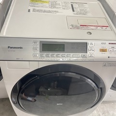 北九州市内配送無料　保証付き パナソニック Panasonic ななめドラム式洗濯乾燥機10kg 右開き クリスタルホワイト NA-VX7700Rの画像