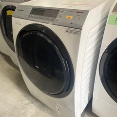 北九州市内配送無料　保証付き パナソニック Panasonic ななめドラム式洗濯乾燥機10kg 右開き クリスタルホワイト NA-VX7700Rの画像
