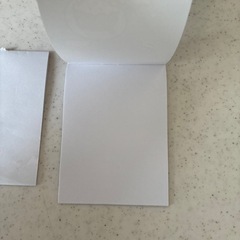 お話し中【差し上げます】ミニメモ帳の画像