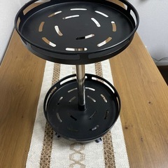 キッチン収納　回転ラックの画像