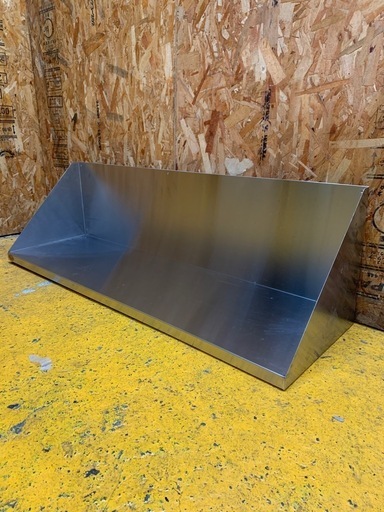 a(7411) マルゼン ステンレス 吊り棚 平棚 食器棚 ラック W1200D350H350 壁掛け棚 業務用 キッチン 厨房 収納 直接お引き取り歓迎 大阪