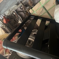 innoルーフボックス　レール付き　キャンプ等に便利　の画像