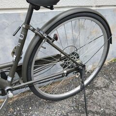 【成約済】自転車27インチ(六段変速:カーキ色)の画像