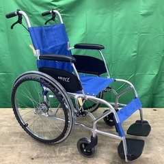 自走式車いす 超軽量　NA-L8α ノーパンクタイヤ 車椅子 車イスの画像