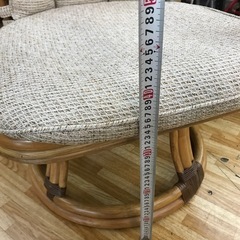KAZAMA　ラタン回転チェア 椅子 の画像