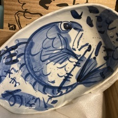 開運　風月窯　どーんと楕円鉢の画像